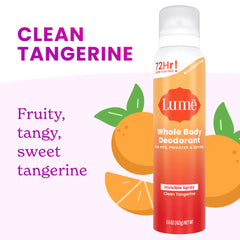 Clean Tangerine | Spray Deodorant